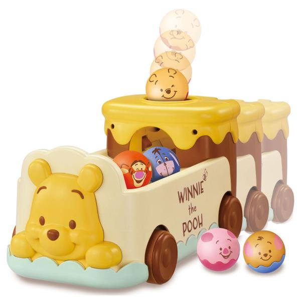 タカラトミー おいかけて♪かぞえて♪2WAYボールバス くまのプーさん 返品種別B