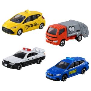 タカラトミー トミカ 集まれ! トミカタウンではたらく車セットトミカ 返品種別B