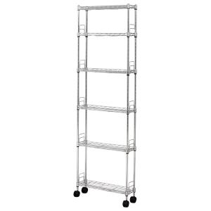 IRIS OHYAMA（アイリスオーヤマ） スチールラック 6段 幅15cm 業務用