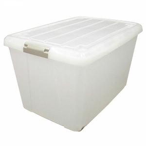 イケア（IKEA） ふた付きボックス 透明 d40339933 FIRRA フィッラ