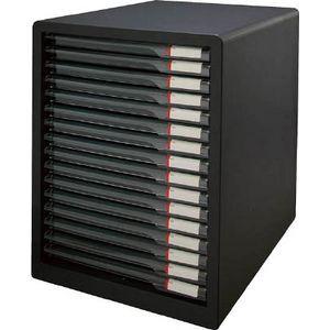 アイリスオーヤマ レターケース 16段(ダークグレー) L-16SSRダ-クグレ- 返品種別A