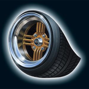 アオシマ 1/ 24 ザ・チューンドパーツ No.29 シャドースポーク(4H)14インチ (53225)プラモデル 返品種別B