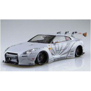 アオシマ 1/ 24 リバティーウォーク No.10 LB★ワークス R35 GT-R Ver.2(54031)プラモデル 返品種別B｜joshin