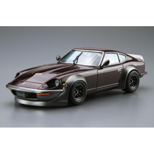 アオシマ 1/ 24 ザ・モデルカー No.30 ニッサン S30 フェアレディZ エアロカスタム ...