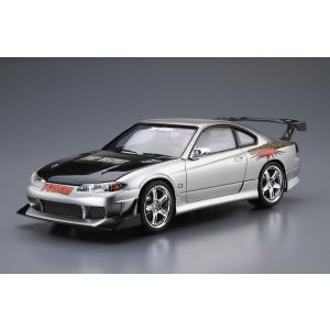 アオシマ 1/ 24 ザ・チューンドカー No.24 トップシークレット S15シルビア ’99(ニッサン)(58749)プラモデル 返品種別B｜joshin