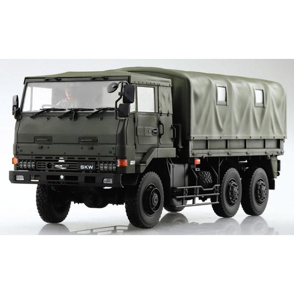 アオシマ 1/ 35 ミリタリーモデルキット No.1 3 1/ 2tトラック(SKW-477)(5...
