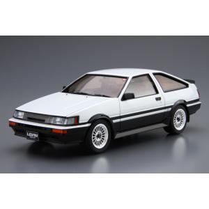 アオシマ 1/ 24 ザ・モデルカー No.17 トヨタ AE86 カローラレビンGT-APEX ’85(61923)プラモデル 返品種別B｜joshin