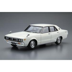 アオシマ 1/ 24 ザ・モデルカー No.47 ニッサン GC110 スカイライン2000GT ’72(63705)プラモデル 返品種別B