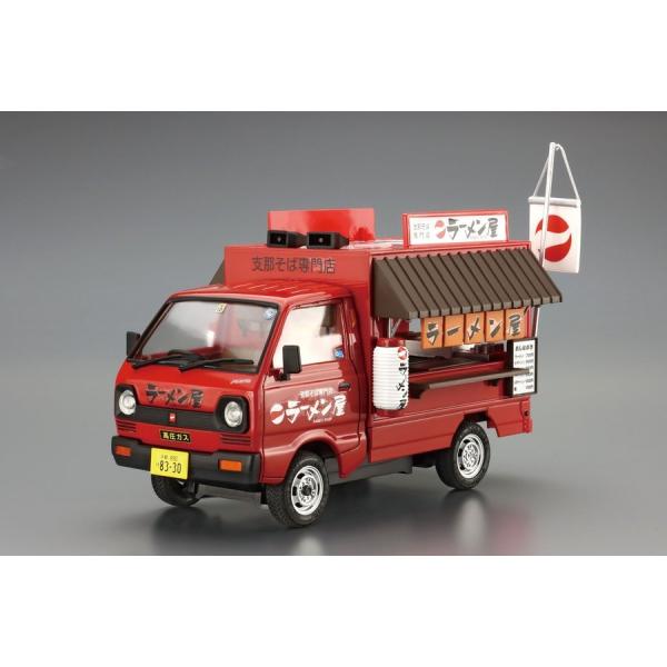アオシマ (再生産)1/ 24 移動販売 No.10 ラーメン屋さん(64092)プラモデル 返品種...