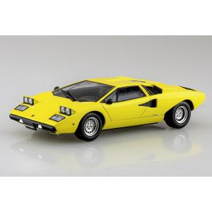 アオシマ 1/ 32 ザ・スナップキット No.20-B ランボルギーニ カウンタック LP400(イエロー)(65341)プラモデル 返品種別B｜Joshin web