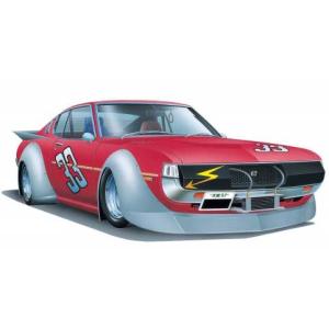ザ・モデルカー アオシマ 1/ 24 ワークスの鷹 No.2 セリカLBワークス