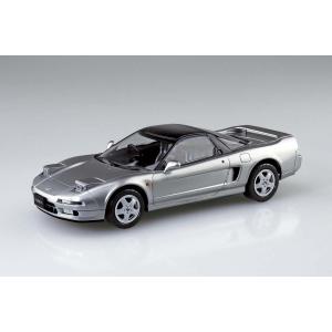 アオシマ 1/ 32 楽プラ スナップキット No.19-SS ホンダ NA1 NSX(セブリングシルバー)(65822)プラモデル 返品種別B