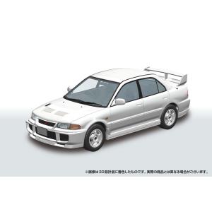 アオシマ 1/ 24 楽プラ スナップカー No.04-SW CE9A ランサーGSRエボリューションIII 1995 スコーティアホワイト(67802)プラモデル 返品種別B｜Joshin web