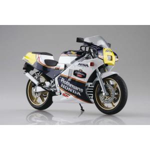 アオシマ(スカイネット) 1/ 12 完成品バイク Honda NSR250R SP ’88 セイシェルナイトブルー/ ホワイト(11550)塗装済完成品 返品種別B｜Joshin web