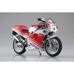 アオシマ(スカイネット) 1/ 12 完成品バイク Honda NSR250R ’88 ファイティングレッド/ ロスホワイト(11567)塗装済完成品 返品種別B｜joshin