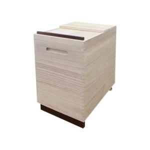 【未使用】竹本木箱店 米蔵 米びつ 桐製 ライスストッカー 30kg スリム 竹本木箱店 総桐計量米びつ 30kg│身近な優れものショップ