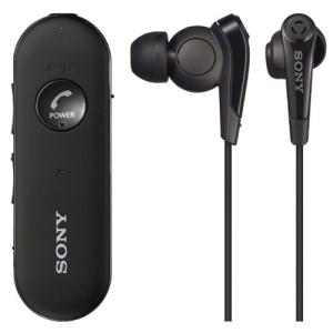 ソニー ノイズキャンセリング搭載Bluetooth Ver.3.0 ヘッドセット(ブラック) SONY MDR-EX31BN-B 返品種別A