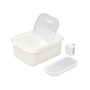 イノマタ化学 気くばり米びつ 6kg(ホワイト) inomata #1270 返品種別A｜Joshin web