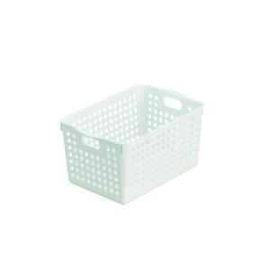 イノマタ化学 ストックバスケット ディープ(ホワイト) inomata #4577-W 返品種別A