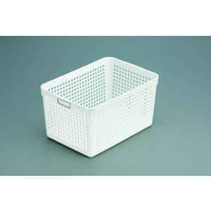 イノマタ化学 ネームバスケット ディープ(ホワイト) inomata #4584-W 返品種別A