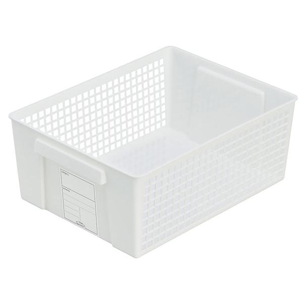 イノマタ化学 トリムバスケット ラージ(ホワイト) inomata #4672-W 返品種別A