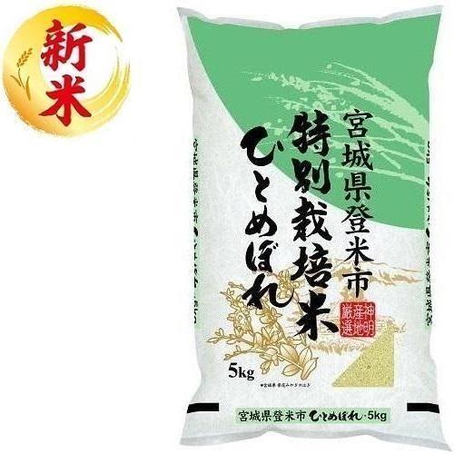 特別栽培米 宮城県登米市産ひとめぼれ 5kg 神明 返品種別B
