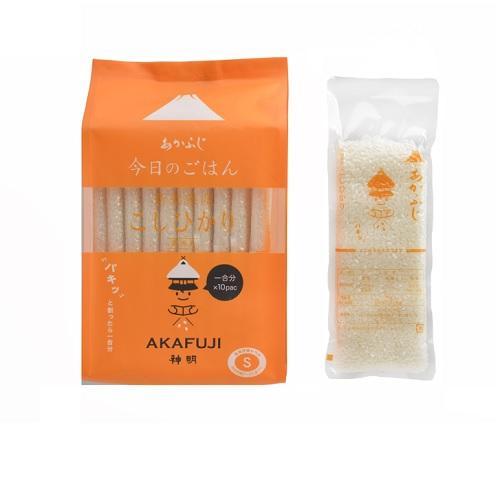 今日のごはん 新潟コシヒカリ 無洗米150g×10袋 神明 返品種別B