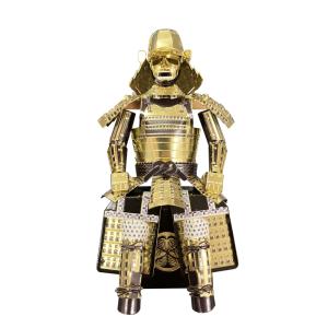 テンヨー メタリックナノパズル マルチカラー 鎧 徳川家康 金陀美具足立体パズル 返品種別B