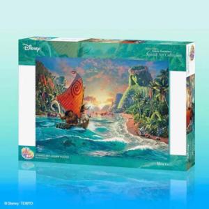 テンヨー ディズニー ステンドアートジグソー Moana(モアナと伝説の海) 1000ピース(DSG-1000-778)ジグソーパズル 返品種別B