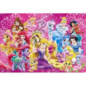 テンヨー ディズニー チャイルドパズル プリンセスとロイヤルペット 60ピース(DC-60-084)板パズル 返品種別B