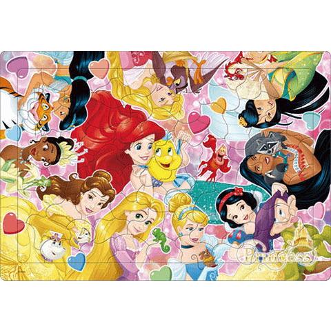 テンヨー ディズニープリンセス チャイルドパズル ディズニープリンセスとなかまたち 80ピース(DC...