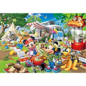 テンヨー ディズニー みんなでオートキャンプ 1000ピースジグソーパズル 