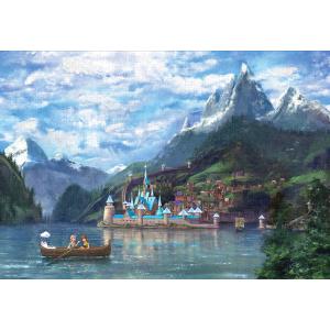 テンヨー ディズニー キャンバススタイル うららかなアレンデール(アナと雪の女王) 1000ピース(D-1000-088)ジグソーパズル 返品種別B