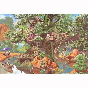 テンヨー ディズニー ふしぎの森のツリーハウス 1000ピース(D-1000-369)ジグソーパズル...