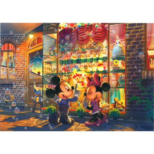 テンヨー 夕暮れのトイショップ 世界最小1000ピース 蓄光タイプ(DW1000-406)ジグソーパ...