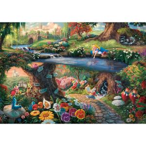 テンヨー トーマス・キンケード キャンバススタイル Alice in Wonderland 1000ピース(D-1000-490) 返品種別B｜Joshin web