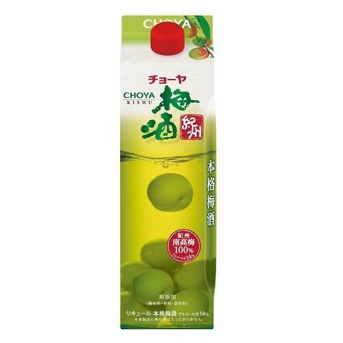 チョーヤ 紀州パック 1000ml(梅酒) チョーヤ梅酒 返品種別B