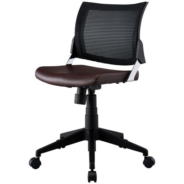 コイズミ スピネアチェア(ダークブラウン) KOIZUMI Spinear PVCレザー素材 KWC...