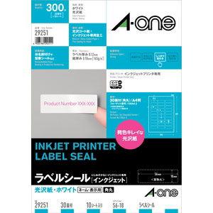 nana WP01204(L) ラベルシール 1袋 100シート A4 12面 84×42mm マルチ