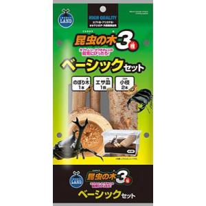 昆虫の木3種ベーシックセット マルカン 返品種別A｜joshin