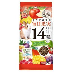 マルカン】うさぎの毎日果実14種 メンテナンス 850g ML-528