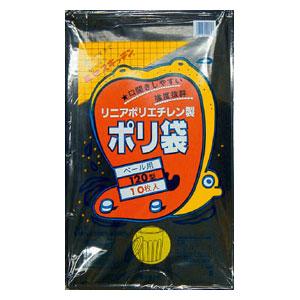 積水フィルム 120型ポリ袋 黒 ＃120ー2 N9794K