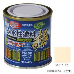 サンデーペイント 水性塗料 ECOアクア 極 ミルキーアイボリー 80ml #270712 