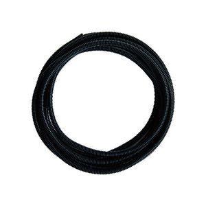 大自工業 コルゲートチューブ配線保護結束チューブ 7パイ 黒 5m巻 スリット加工 Meltec C...