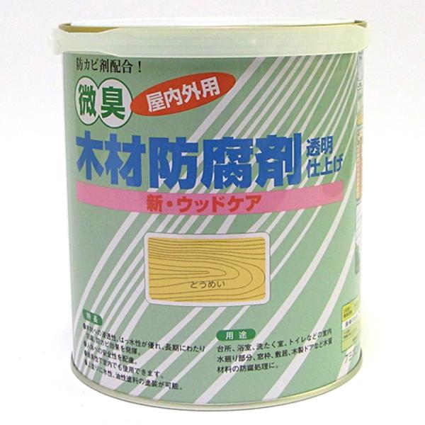 カンペハピオ 新・ウッドケア 0.7L(とうめい) Kanpe Hapio 木材防腐剤 001476...