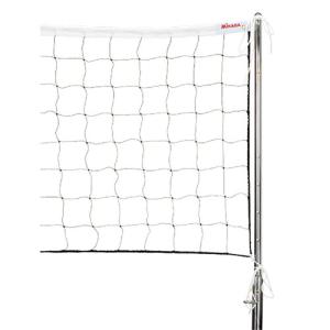 ミカサ ソフトバレーボール用ネット(固定支柱用・ブラック) 返品種別A