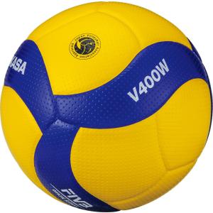 MIKASA（ミカサ） バレー4号 トレーニング270g 黄/青 VT400W270