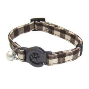 コットンチェックキャット(ブラウン) 株式会社 岡野製作所 返品種別A