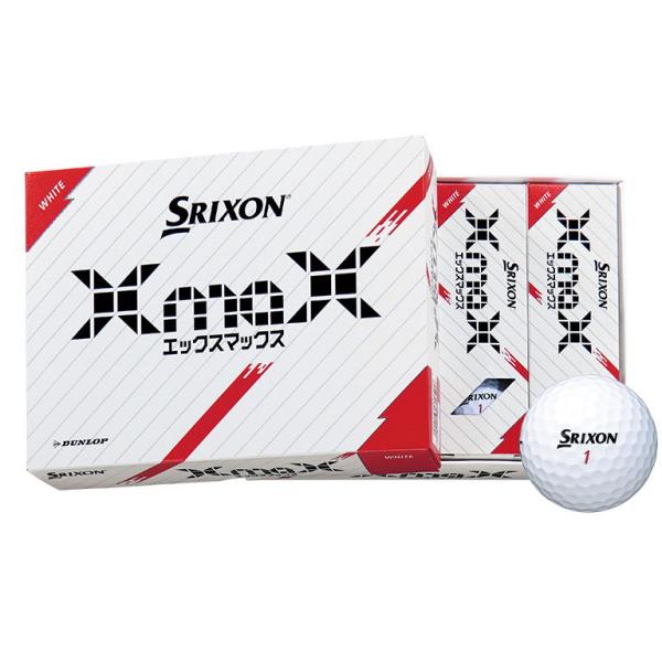 ダンロップ スリクソン スリクソン XmaX(エックスマックス) ゴルフボール 1ダース 12個入り...