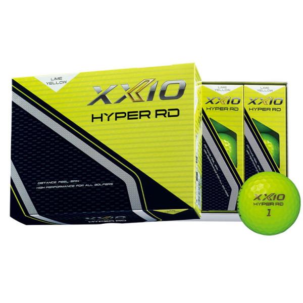 ダンロップ ゼクシオ ハイパー アールディー HYPER RD ゴルフボール 1ダース 12球入り(...